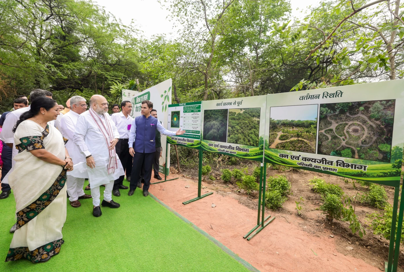 Amit Shah launches Delhi’s 70 lakh tree mission with citywide plantation drive